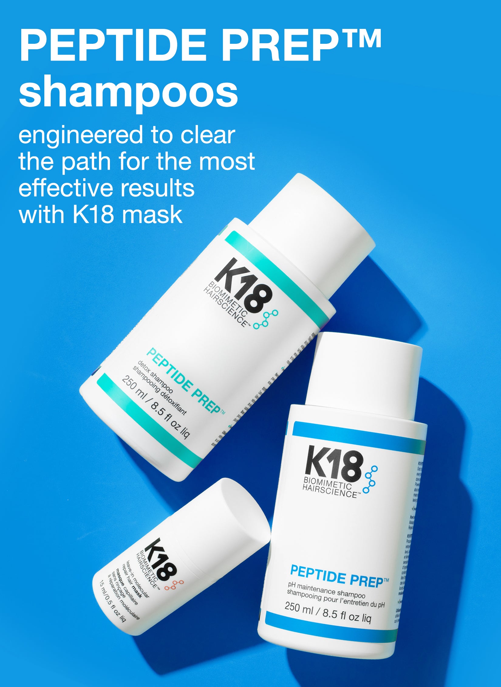 K18 PEPTIDE PREP™ Shampoo